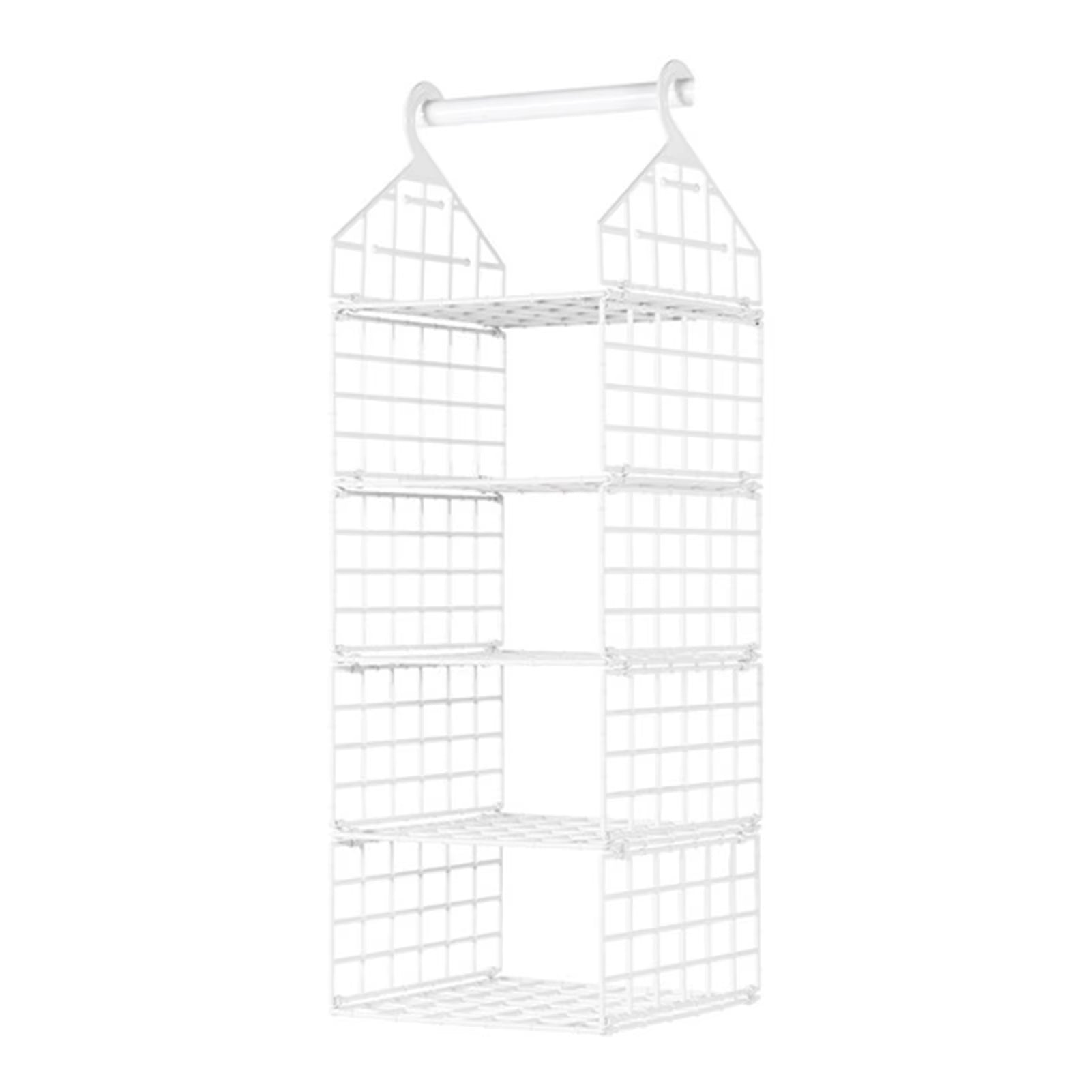 ClosetMax™ Foldable Hanging Organizer – Multi-Tier Space Saver for Pajamas, Coats, Sweaters & More